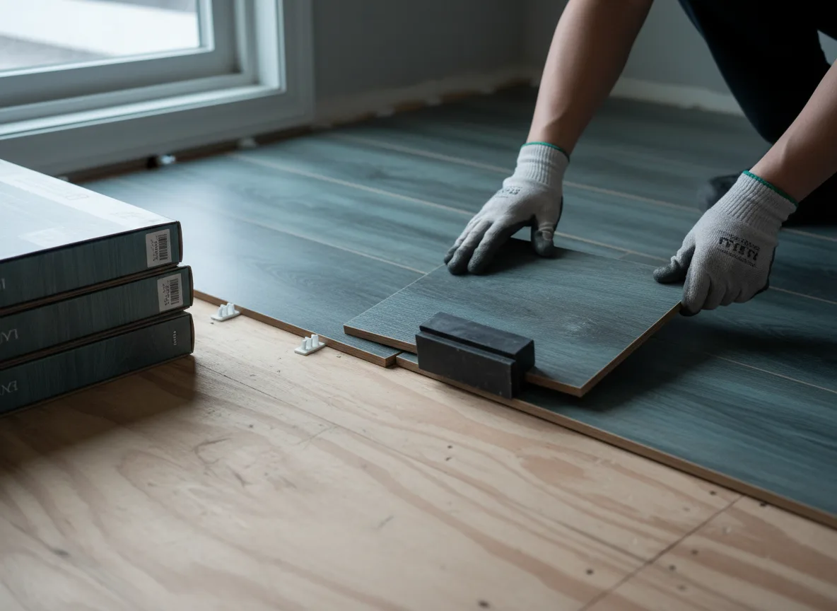 Luxury Vinyl Plank Installation company in Pleasant Valley, IA